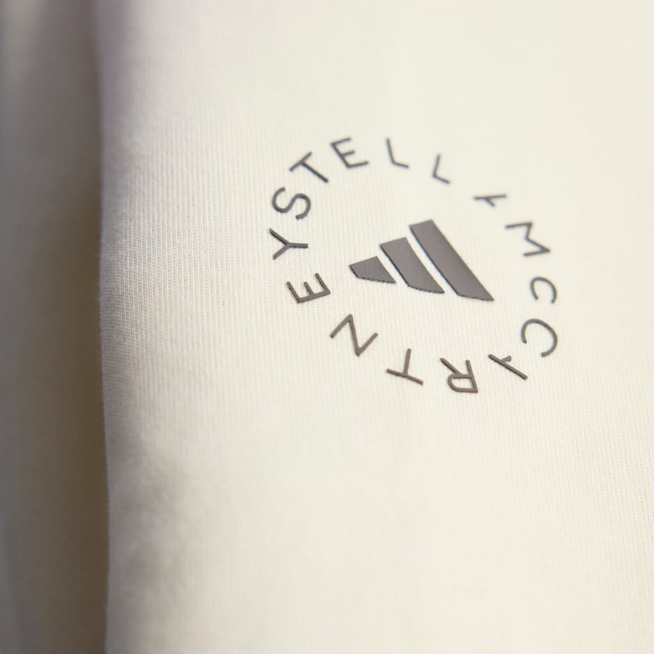 Sweat-shirt &agrave; capuche peplum adidas By Stella McCartney