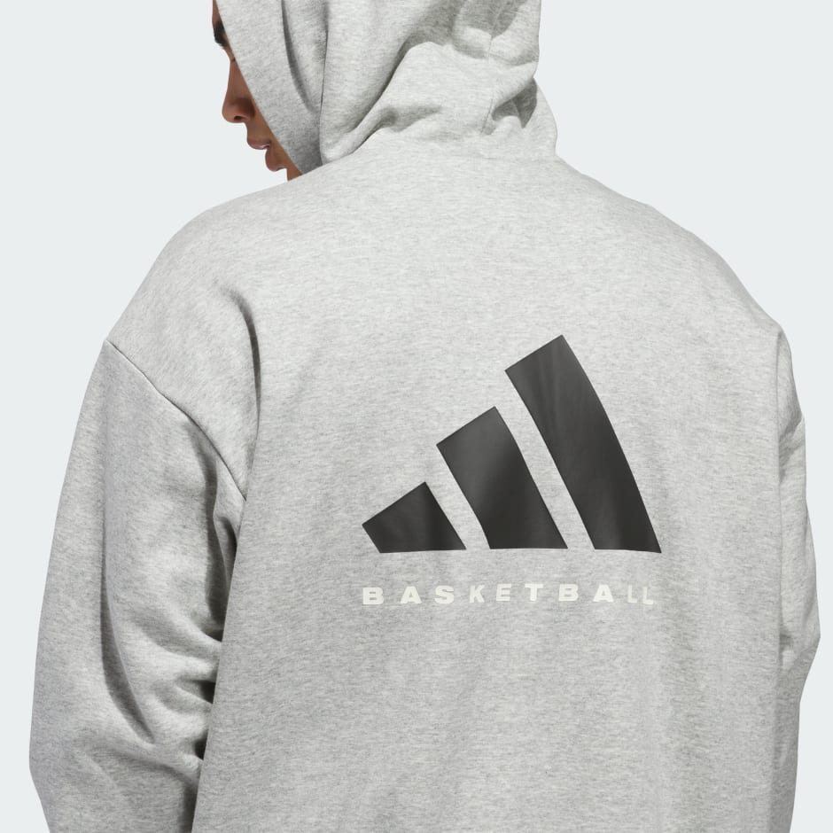 Hanorac de baschet adidas din fleece (unisex)