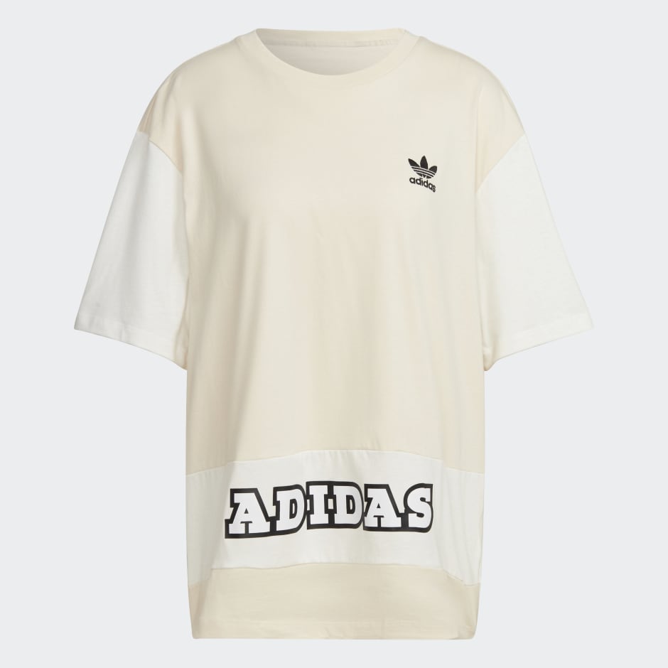 adidas logo play tee