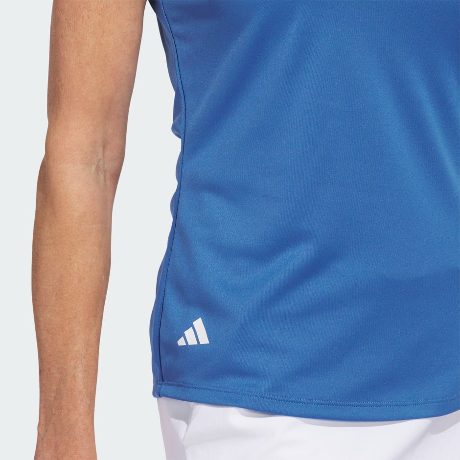 Women's Solid Performance Short Sleeve Polo Shirt