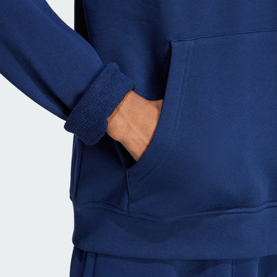 Trefoil Essentials Hoodie French Terry