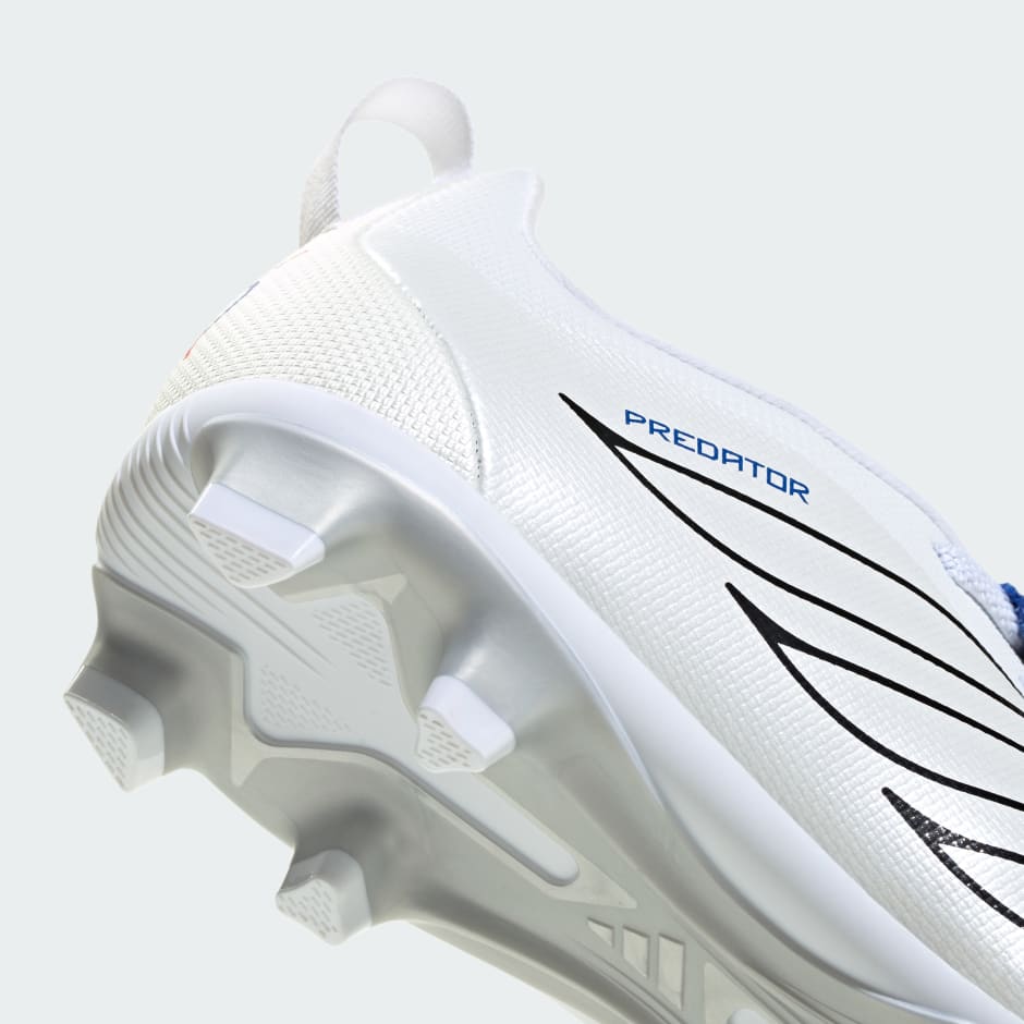 Predator Club Fold-Over Tongue Elastic Laces Firm Ground/Multi Ground Football Boots Kids