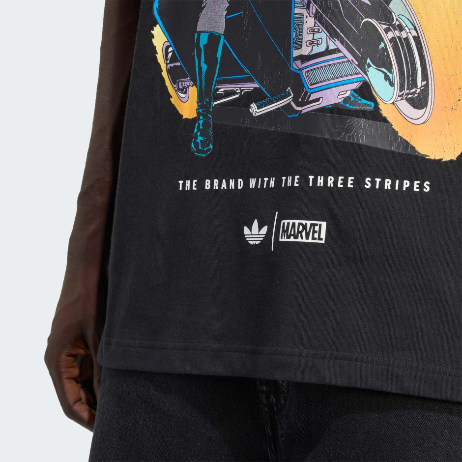 Predimenzionirana majica za mu&scaron;karce Adidas_Marvel_Ghost Rider