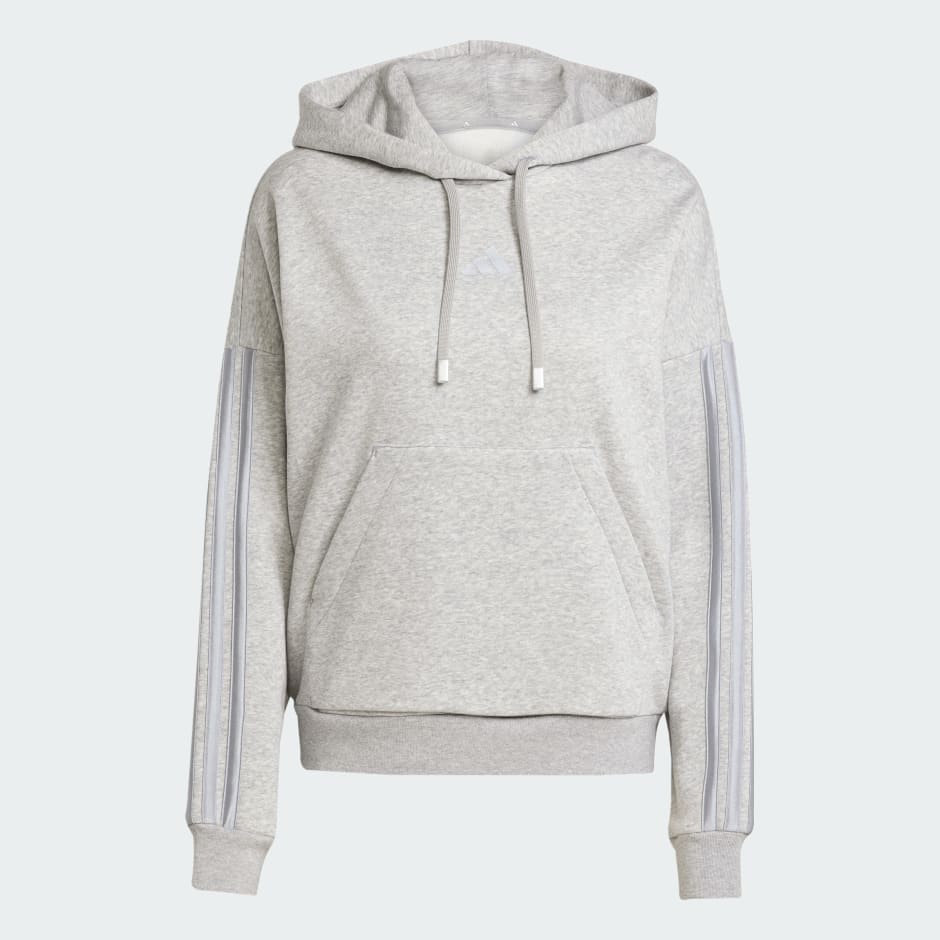 هودي من الصوف بالخطوط الثلاثة للعطلات.