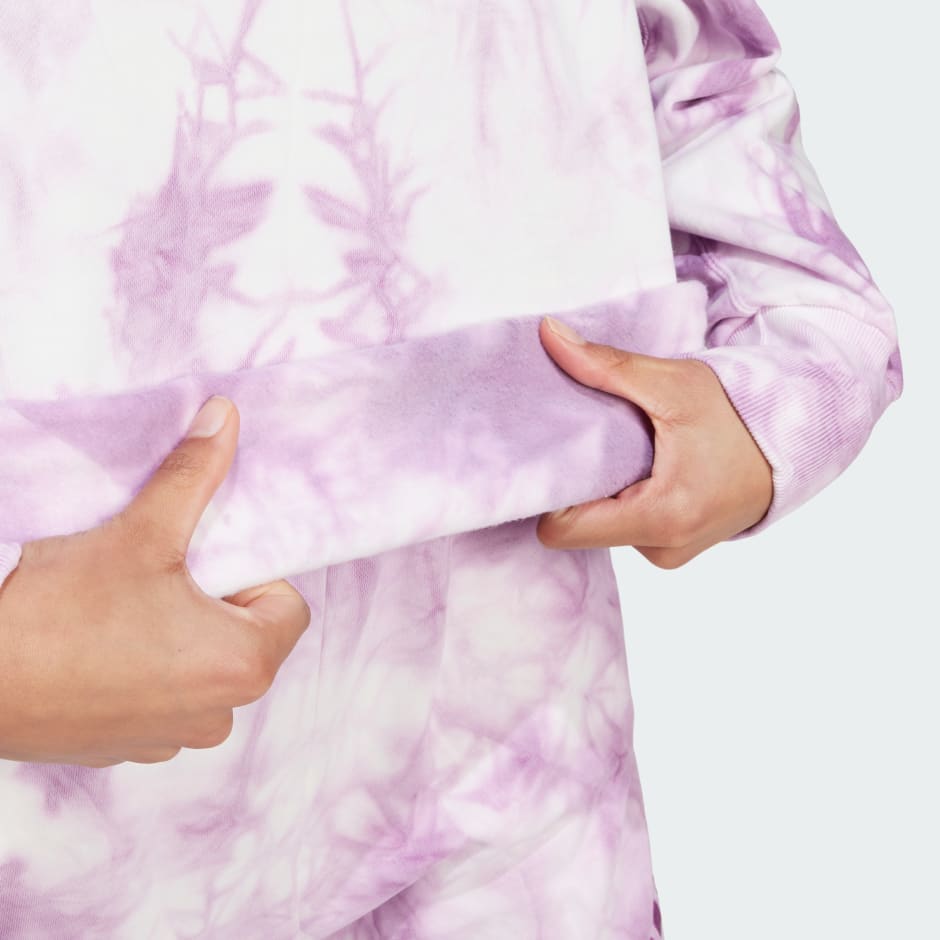 ALL SZN Fleece Tie-Dye Loose Hoodie