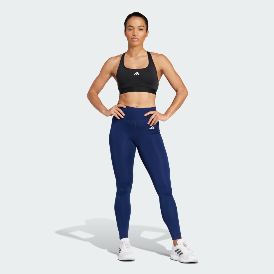 Licras de largo completo con bolsillo de almacenamiento Optimé Essentials