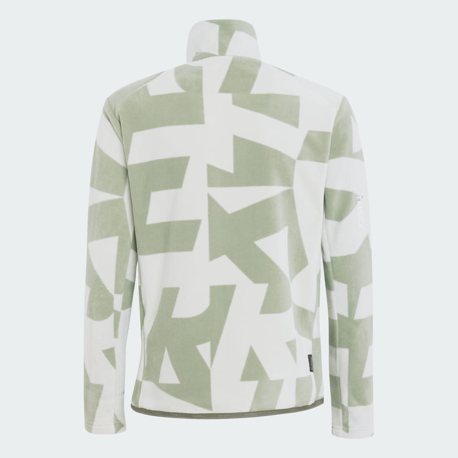 Jachetă din polar Terrex Multi cu imprimeu și fermoar complet, pentru copii