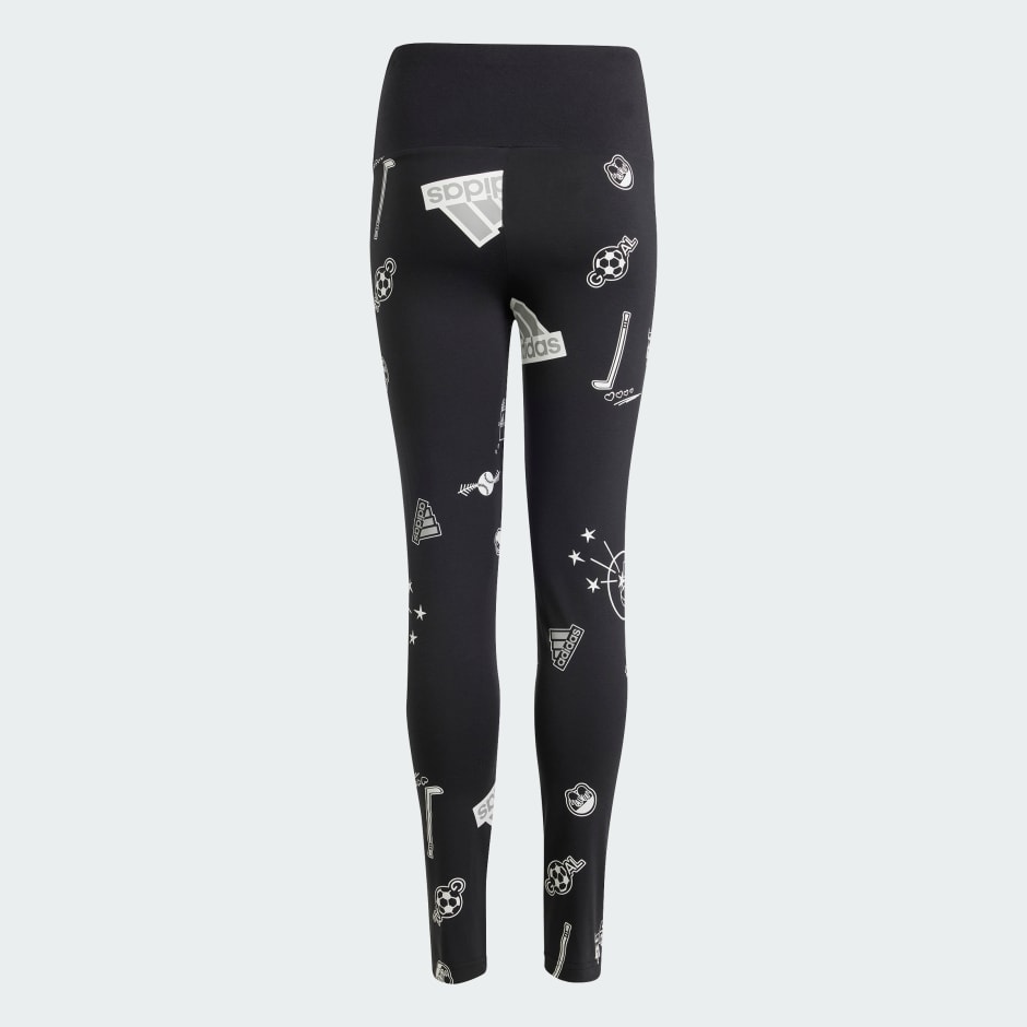 Kids Clothing Brand Love Leggings Kids Black adidas Egypt