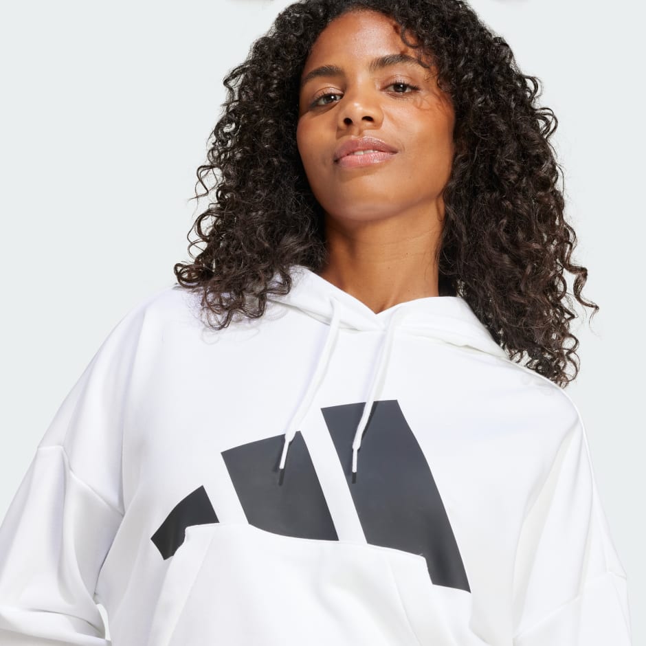 Essentials Big Logo French Terry Loose Hoodie