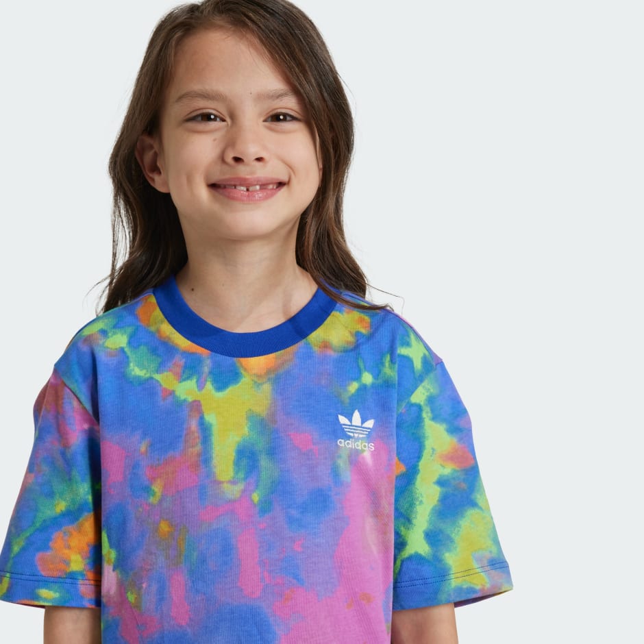 Tie-Dyed Shorts Tee Set Kids