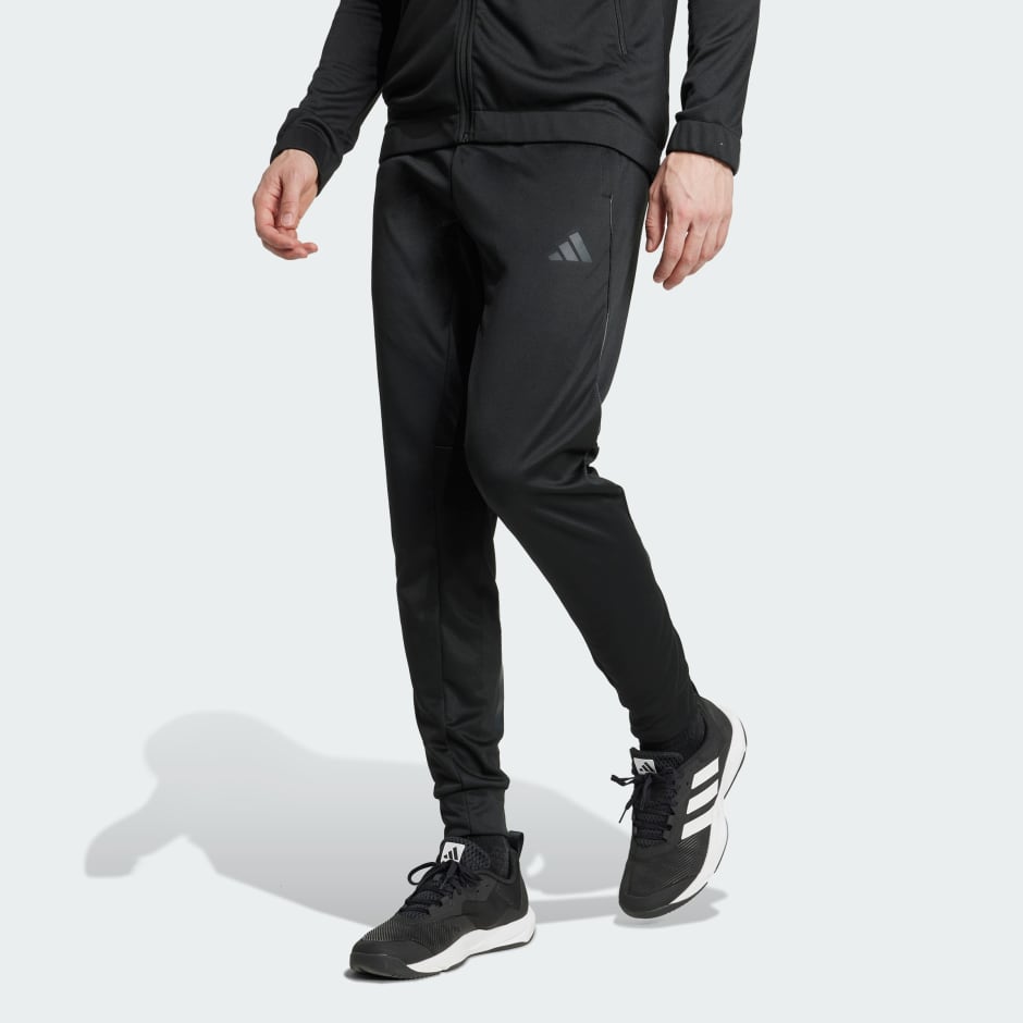 Clothing - Train Essentials Seasonal Pant - Black | adidas Oman