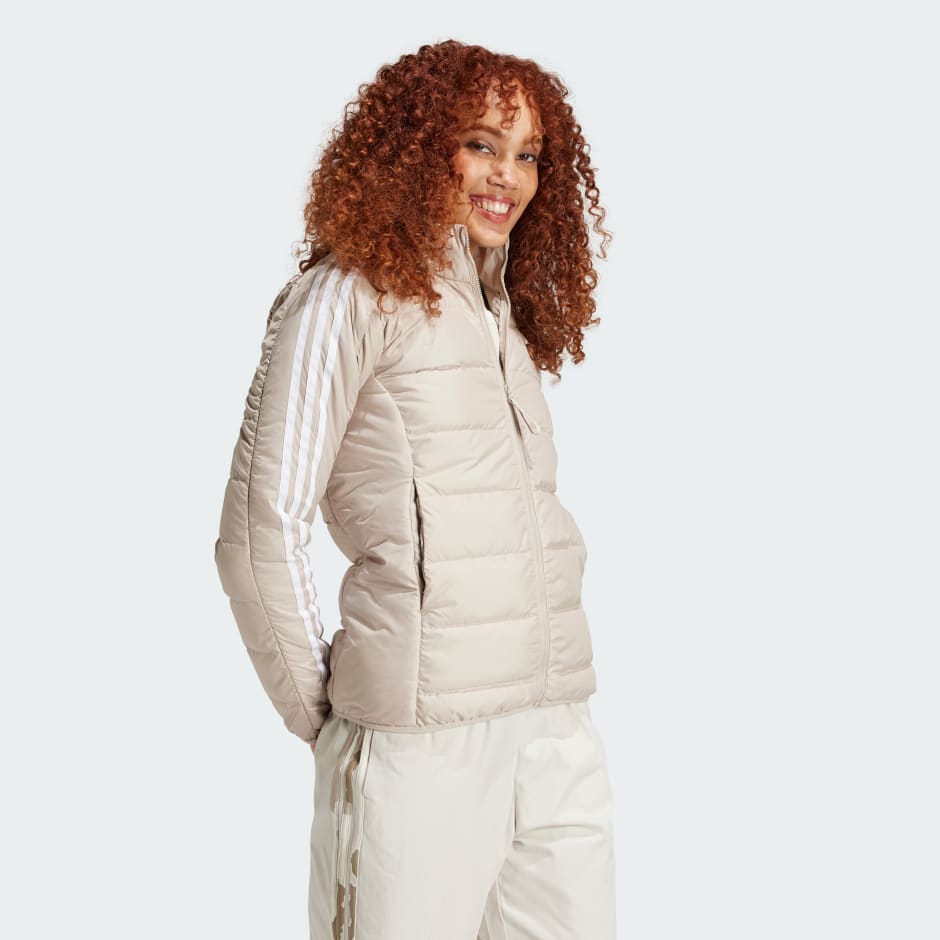 Essentials 3-Stripes Light Down Jacket