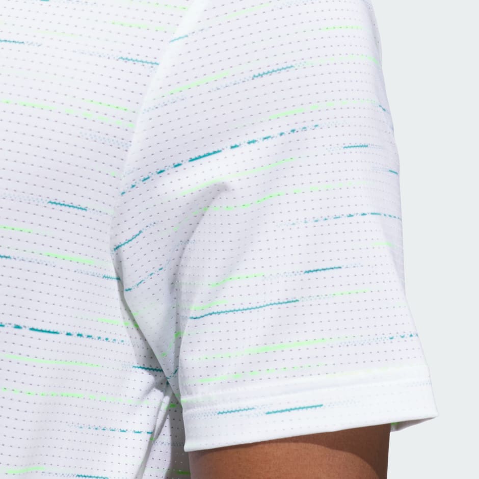 Ultimate365 Mesh Glimmer Print Polo Shirt