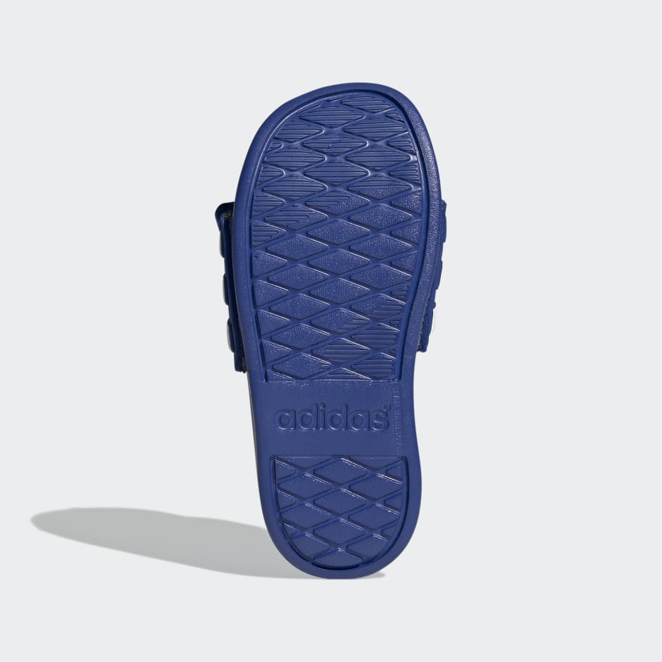 Adidas comfort best sale slides blue