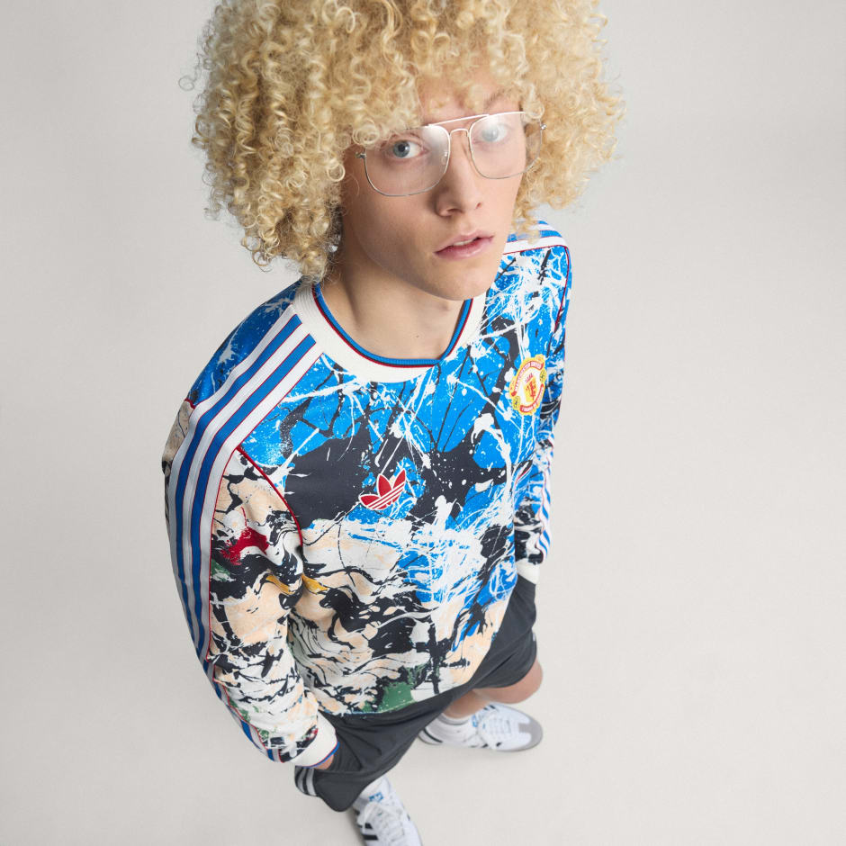 Manchester United Stone Roses Long Sleeve Jersey