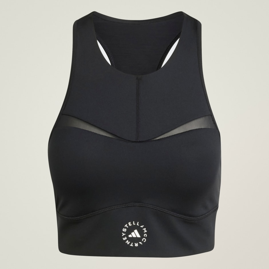 Top scurt de antrenament adidas by Stella McCartney TruePurpose