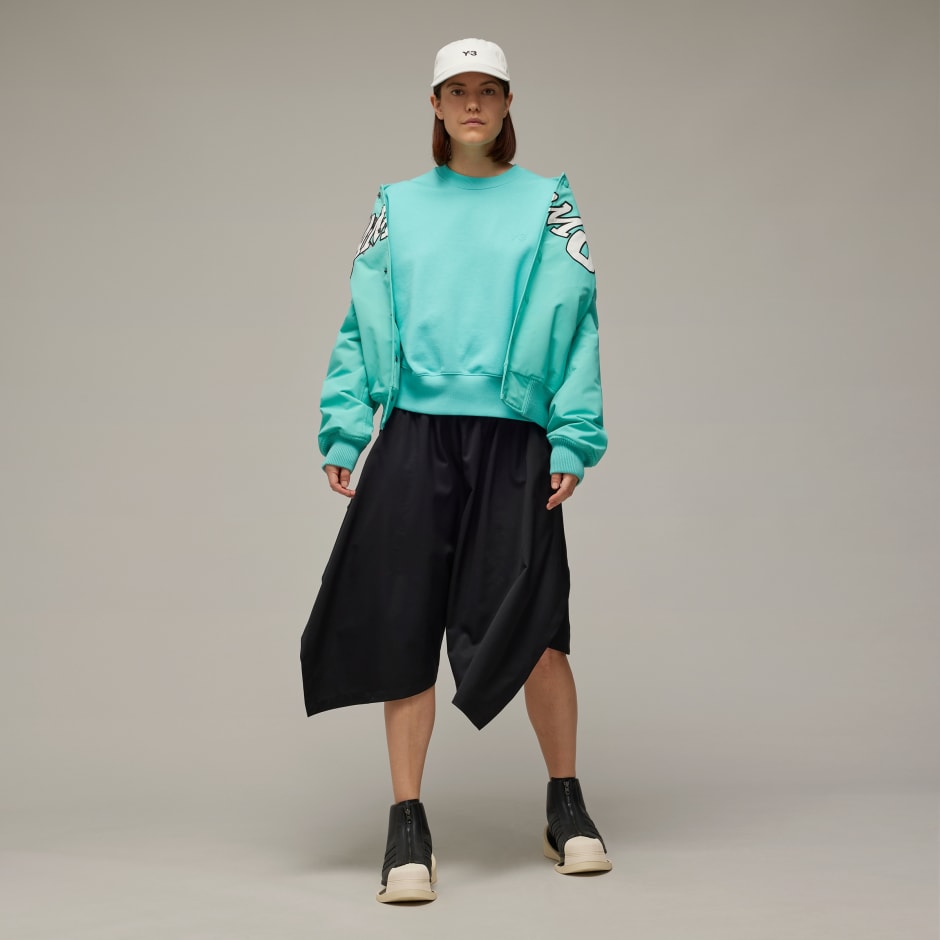 Y-3 French Terry Boxy Crew Sweatshirt