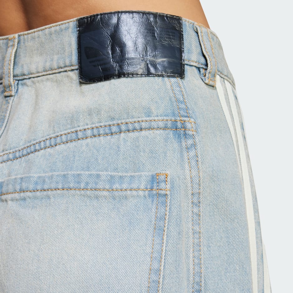 Adilenium Season 3 Banana Fitted Washed Denim Pants