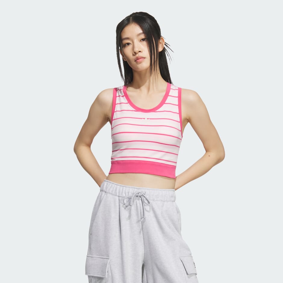 Striped Padded Tank