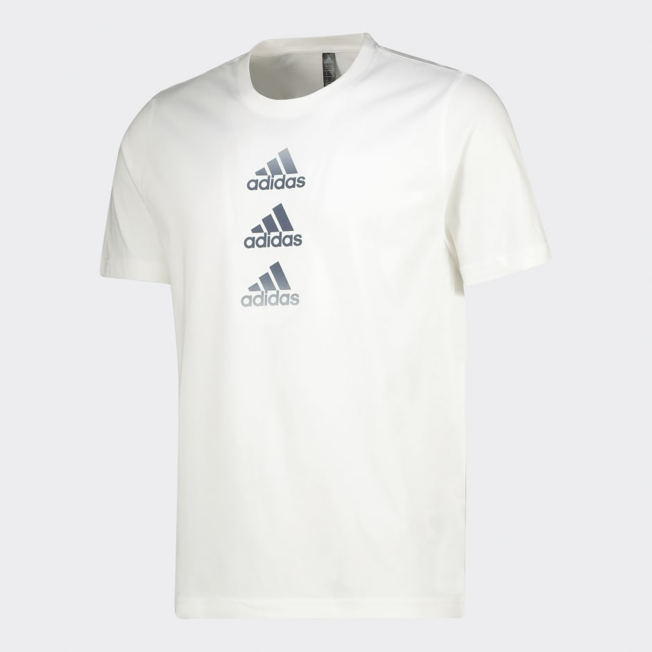 Clothing - Designed to Move Logo T-Shirt - White | adidas South Africa