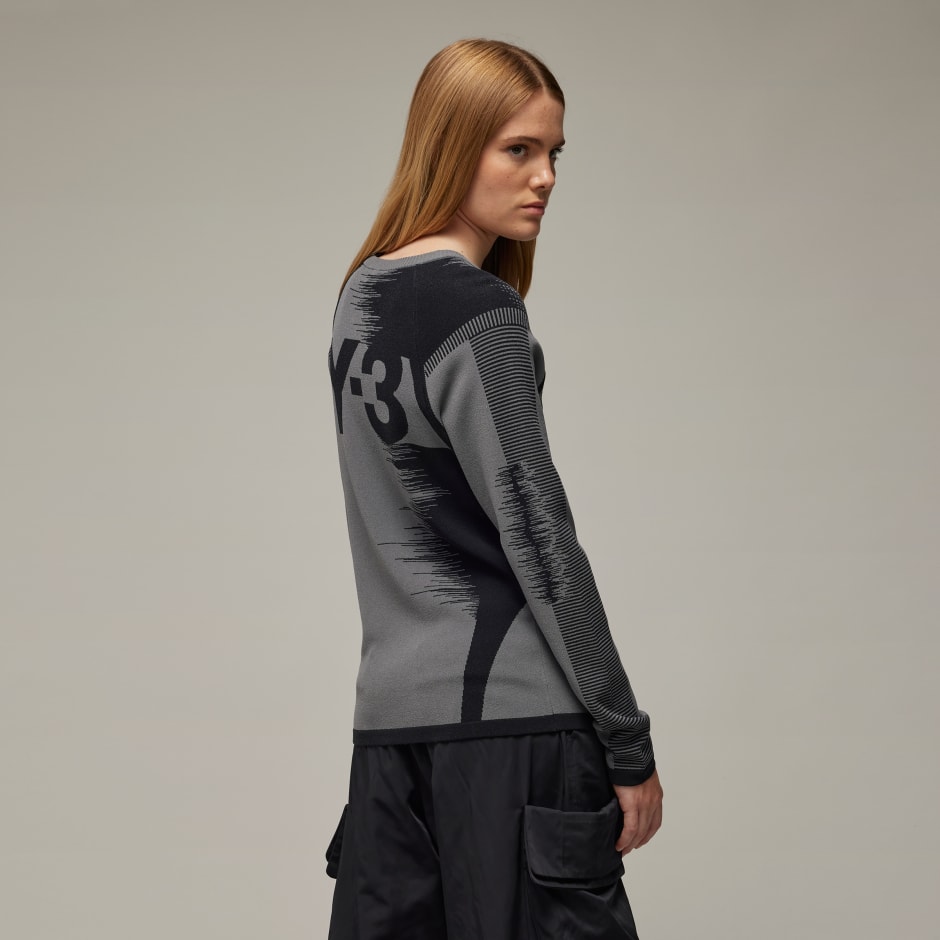 Y-3 Logo Knit Sweater