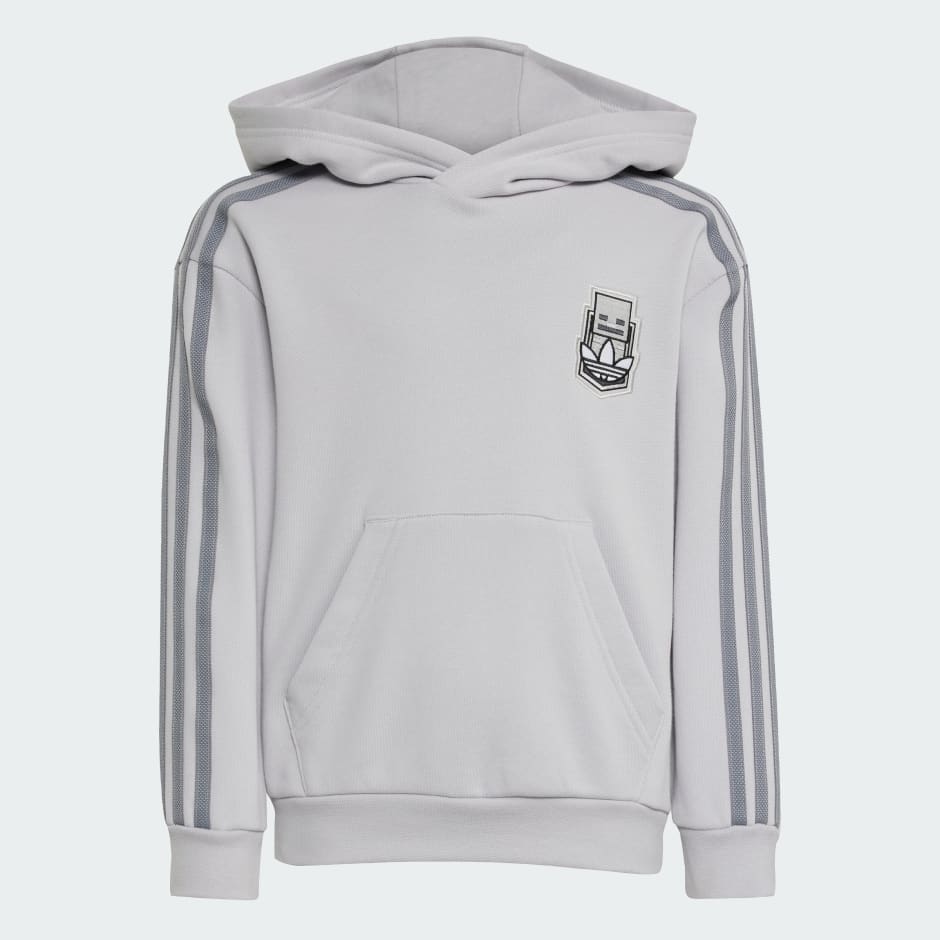 Dječji komplet majice s kapuljačom i kratkim hlačama adidas x Minecraft