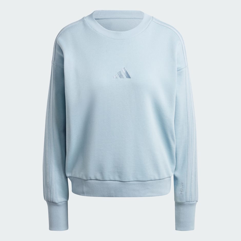 ALL SZN French Terry 3-Stripes Loose Sweatshirt