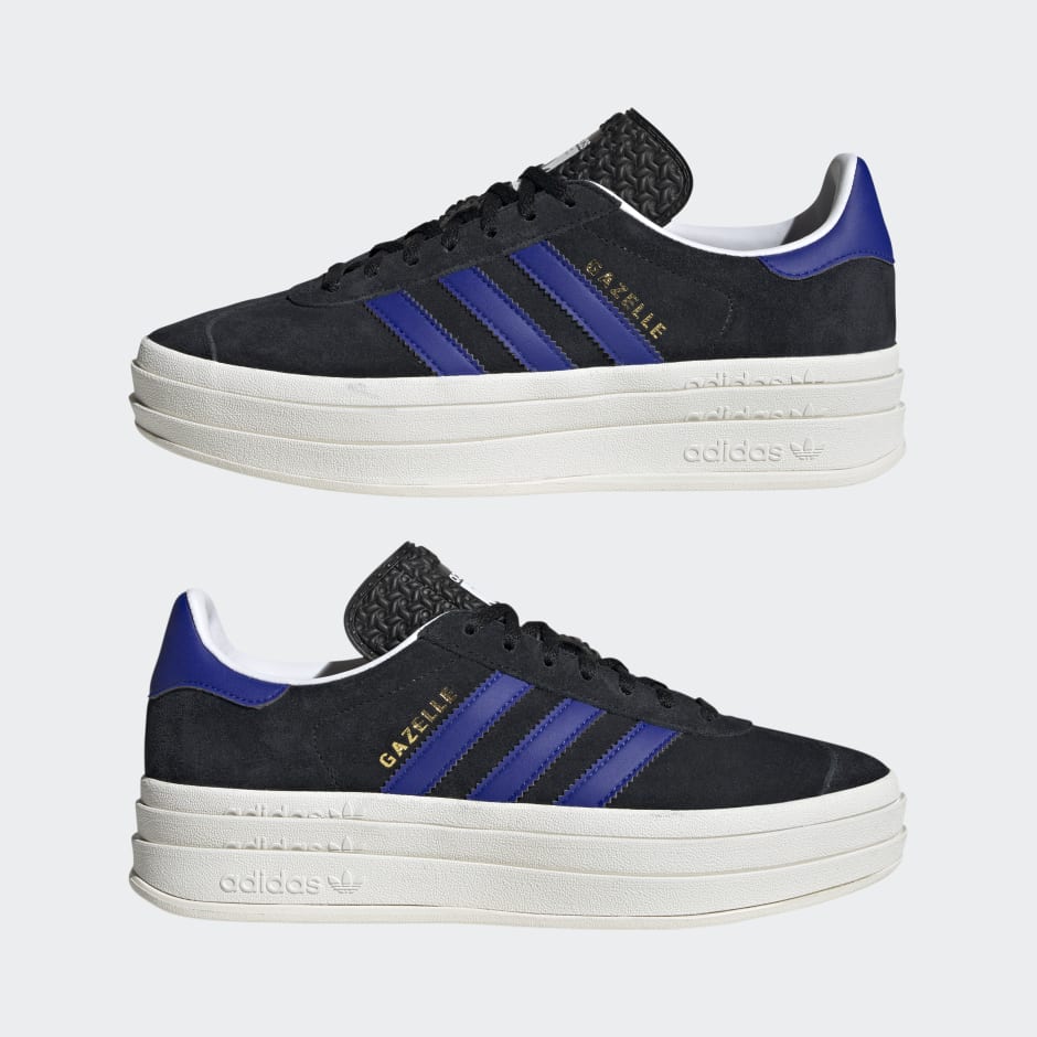 Adidas Gazelle Bold Shoes Black Satellitestompers Adidas Egypt 9619