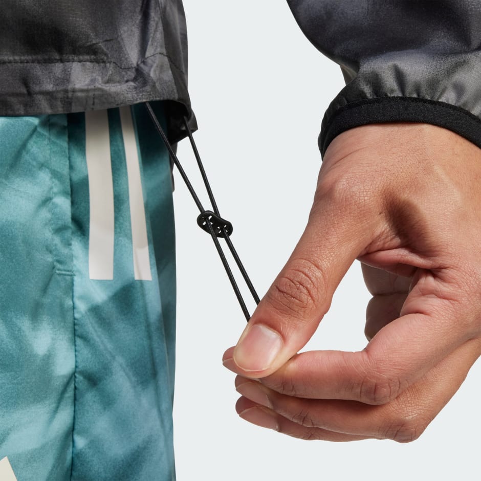 Own The Run Allover Print Jacket