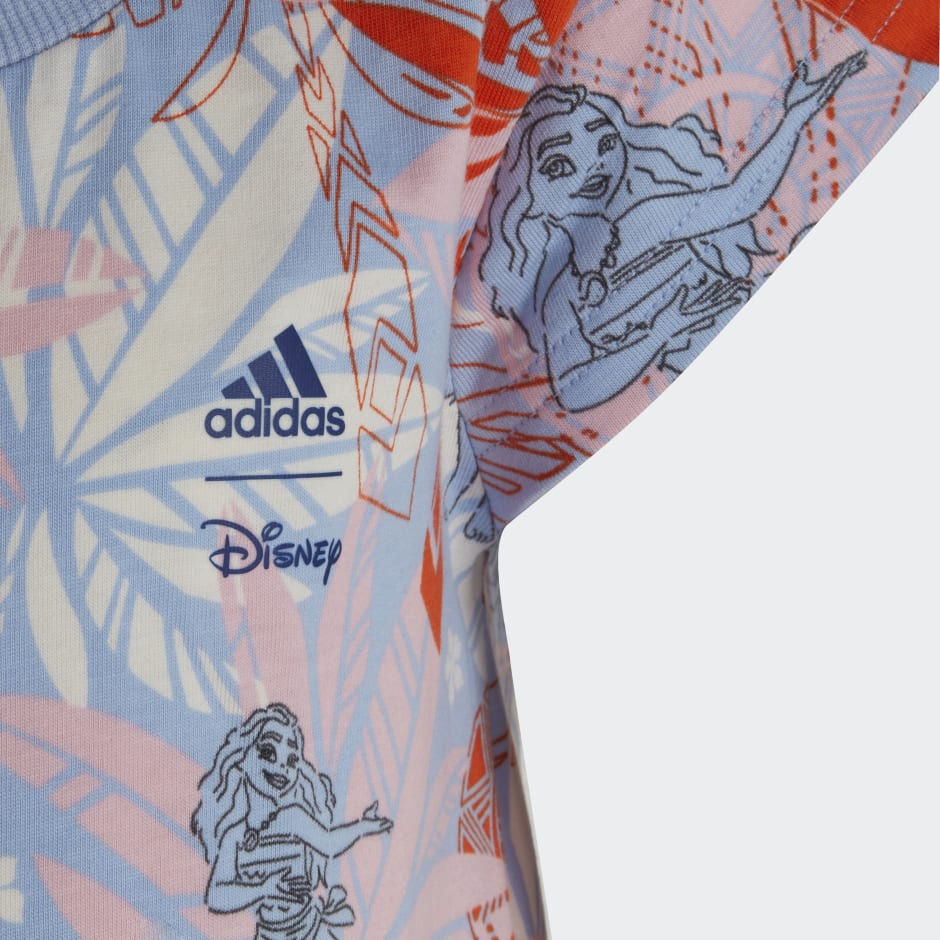 סט חולצת טי-שירט adidas x Disney Moana