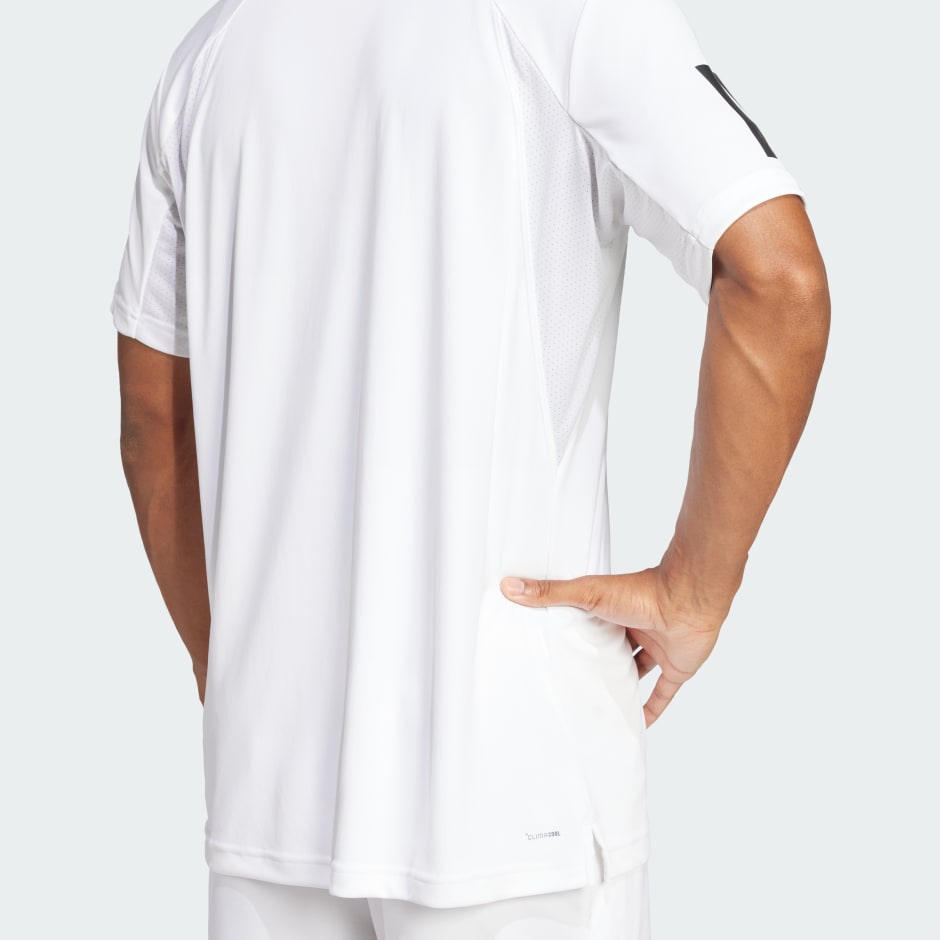 Club Tennis Climacool 3-Stripes Tee