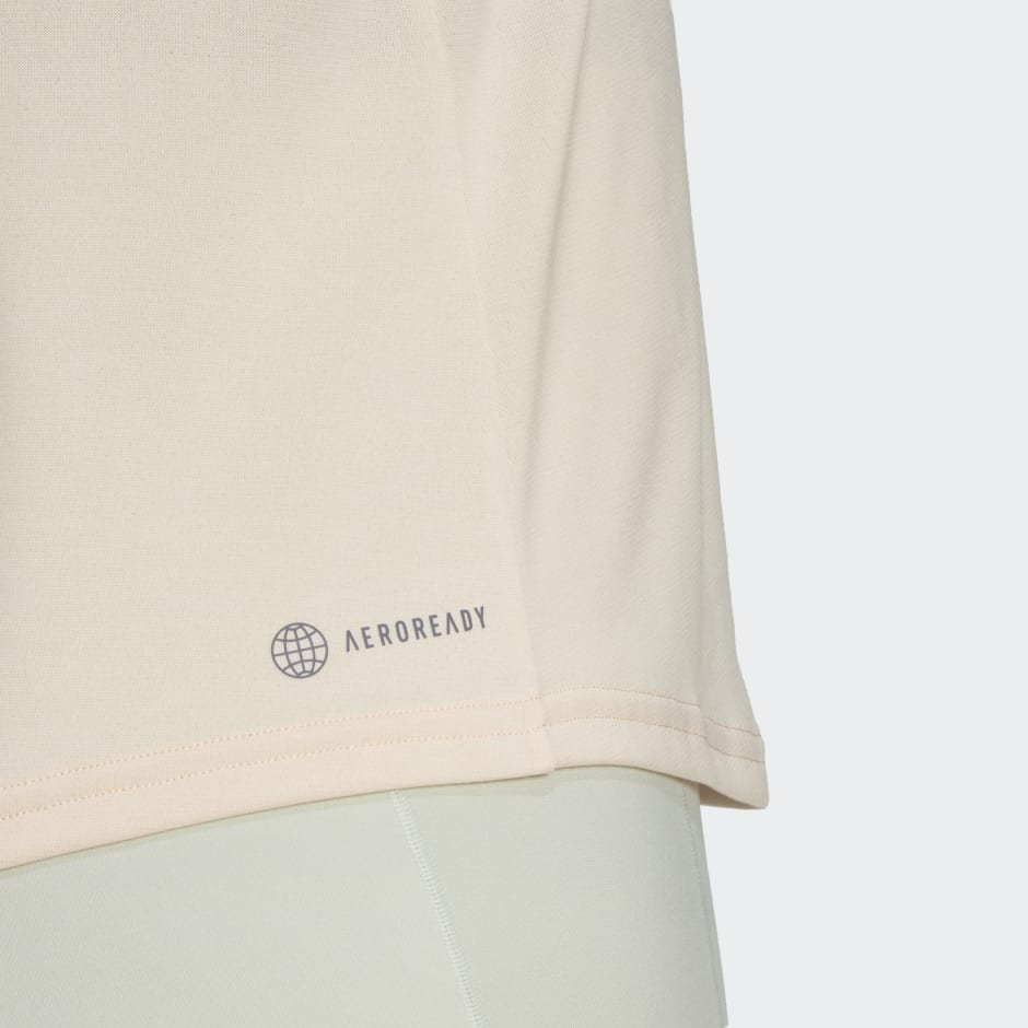 Clothing - AEROREADY Studio Crossback Slim Tank Top - Orange | adidas ...