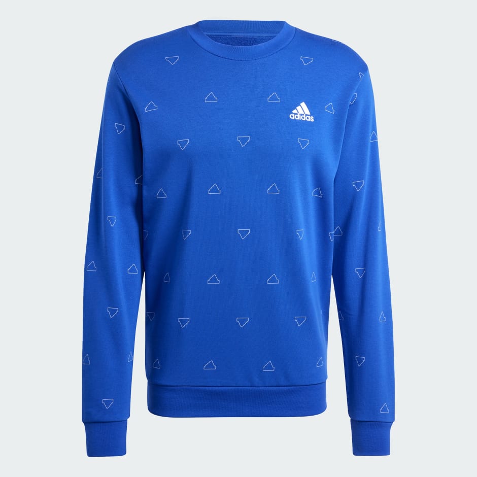 Seasonal Essentials Monogram Graphic Crew Sweatshirt