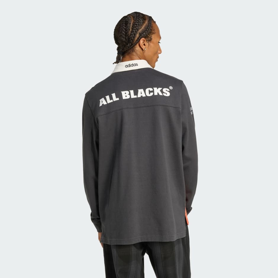 Tricou POLO DE RUGBY ADIDAS ORIGINALS & ALL BLACKS HERITAGE