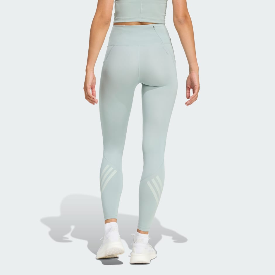 adi365 Climacool 3 Stripes Running Full Length Leggings