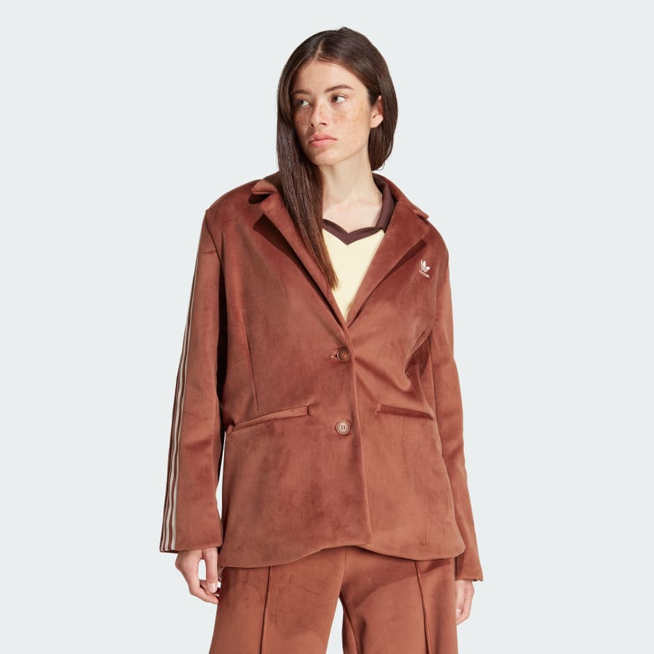 Premium Corded Velour Blazer