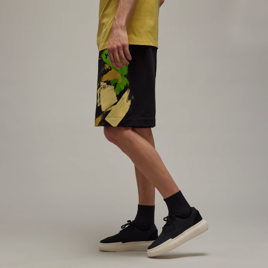 Y-3 Placed Graphic Shorts