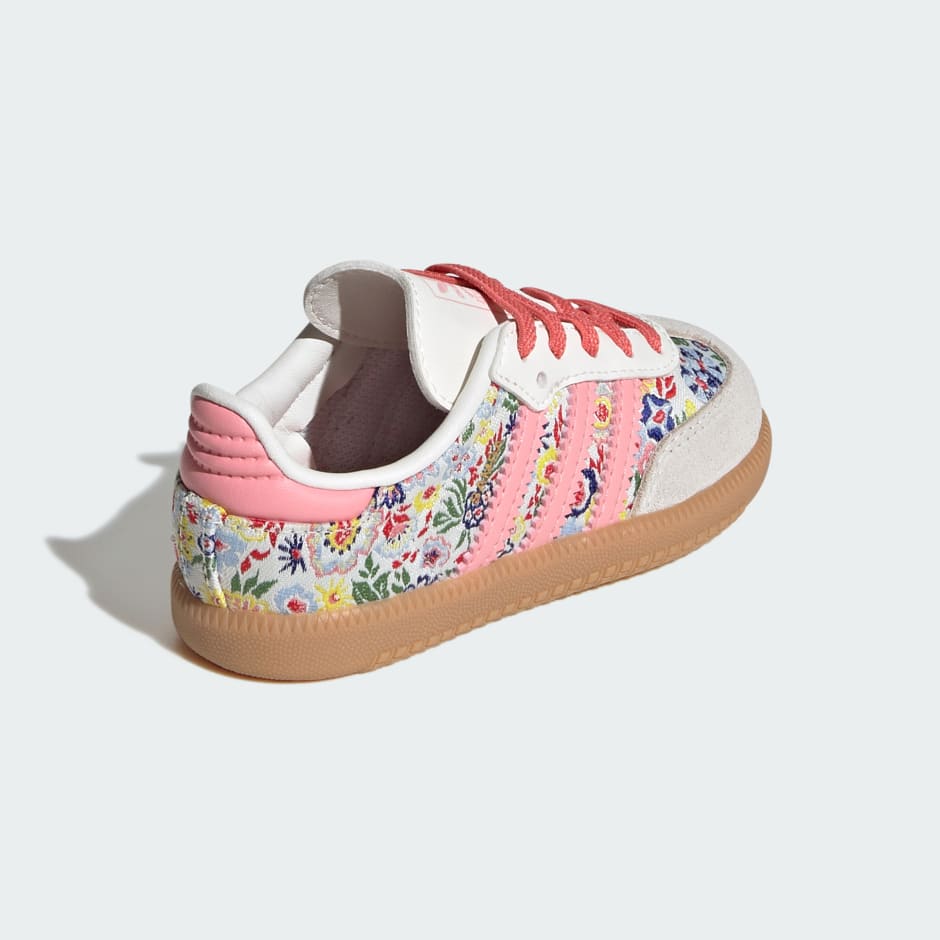 Pantofi sport Samba OG x Liberty London pentru copii, cu șireturi elastice