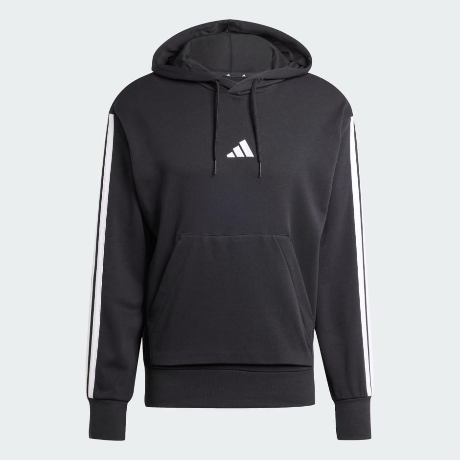 Essentials 3-Stripes French Terry Hoodie