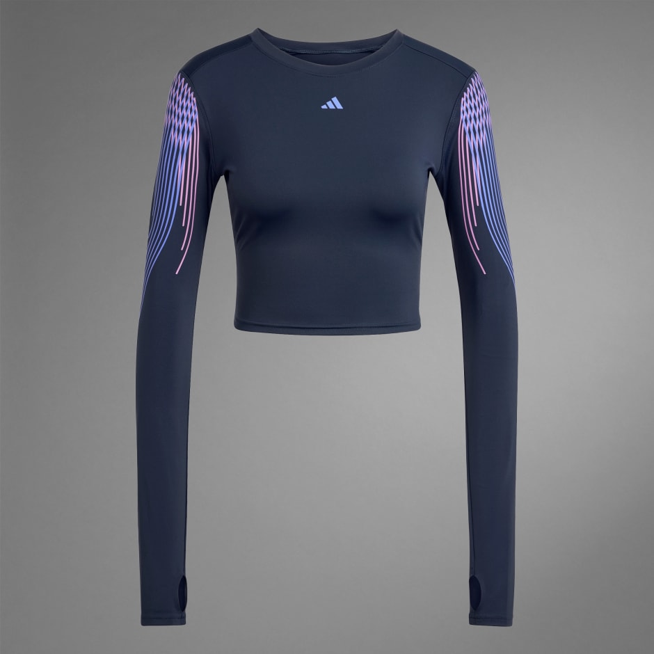 Pro Series Training Long Sleeve Crop Top