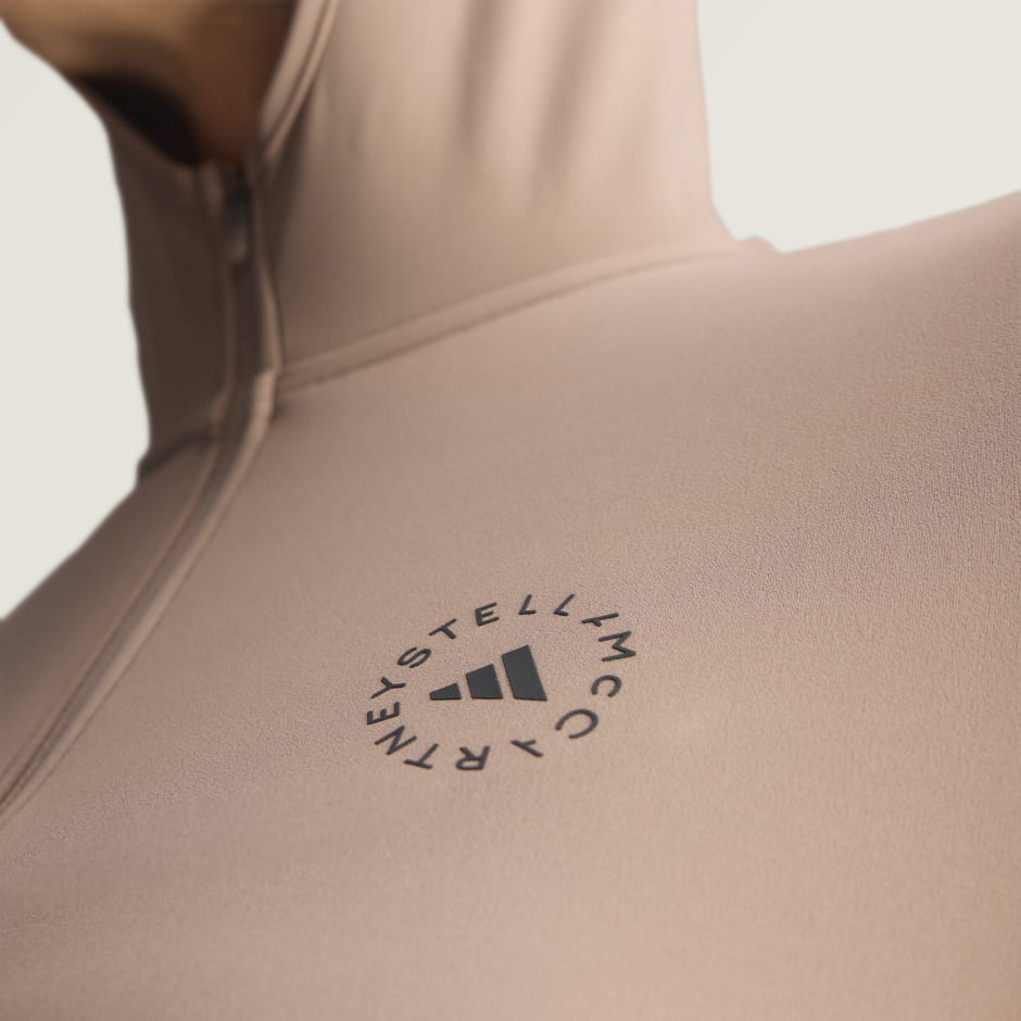 adidas by Stella McCartney Studio Ruched Long Sleeve Top