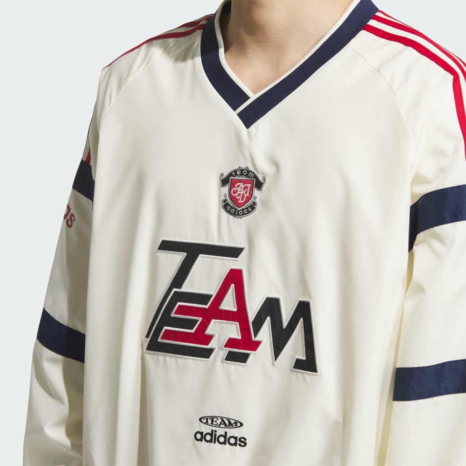 TEAM adidas 梭織套頭衫