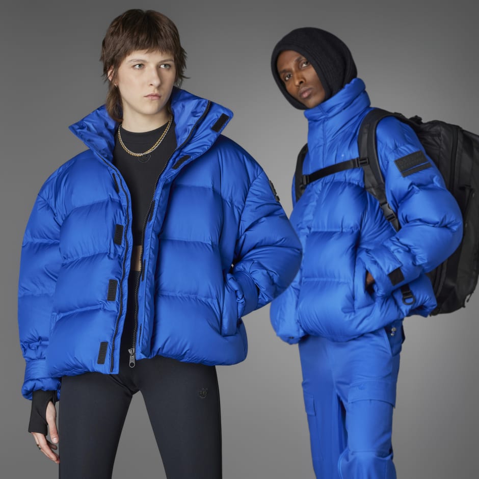 Blue Version Oversized Down Puffer Jacket image number null