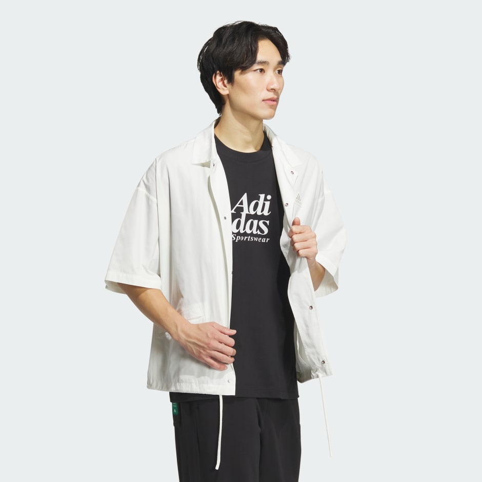 Short Sleeve Coach Jacket