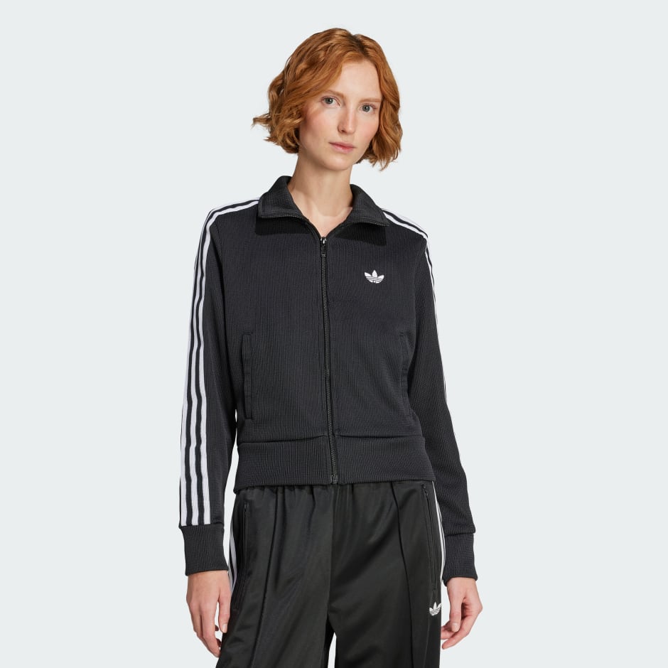 トップス adidas U FIREBIRD TT 3XL Clothing - Adicolor Classics Firebird Track Top - Black