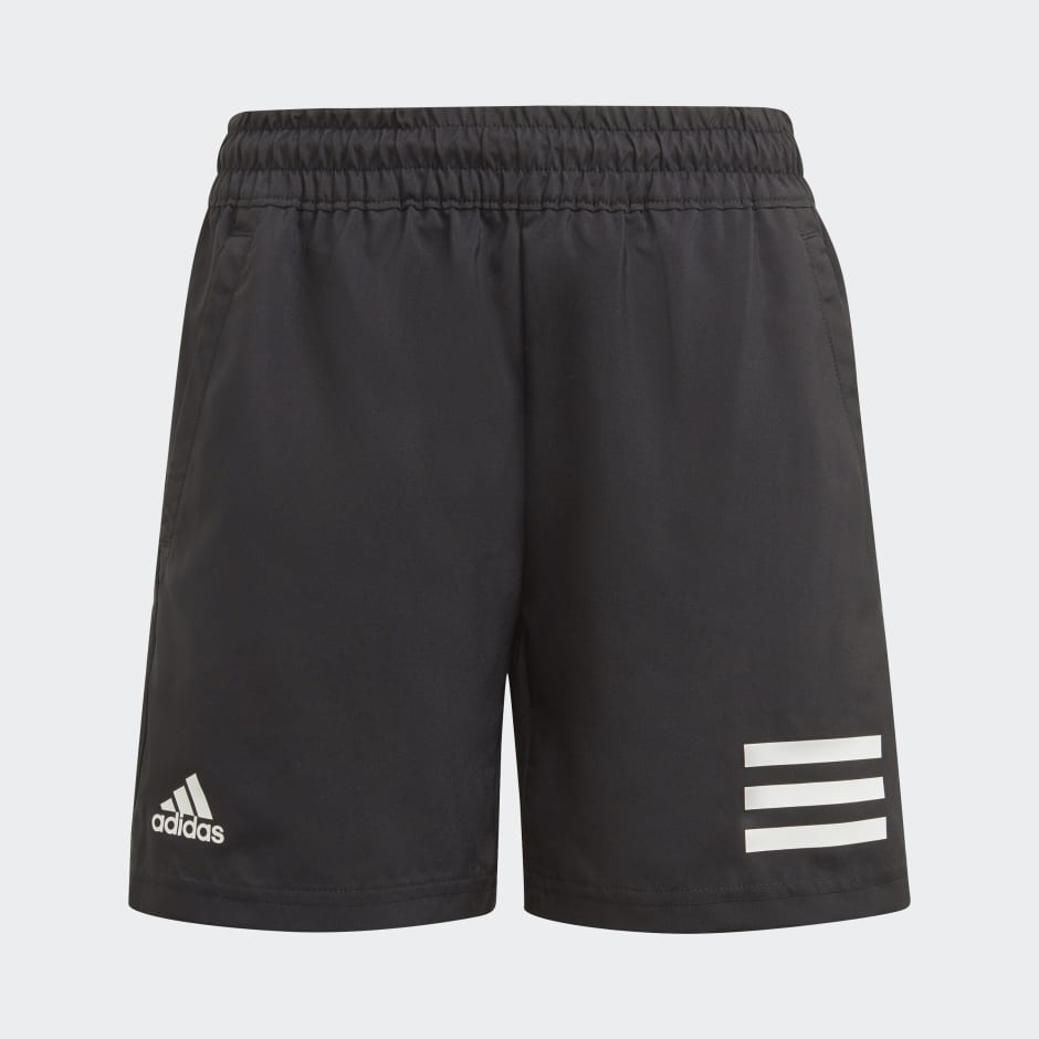 adidas tennis club 3 stripes shorts