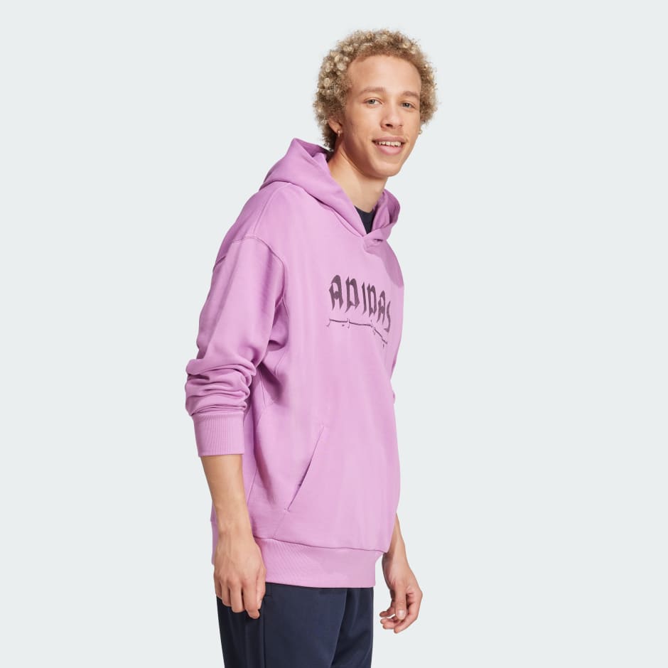 Bloom Sky Print French Terry Hoodie