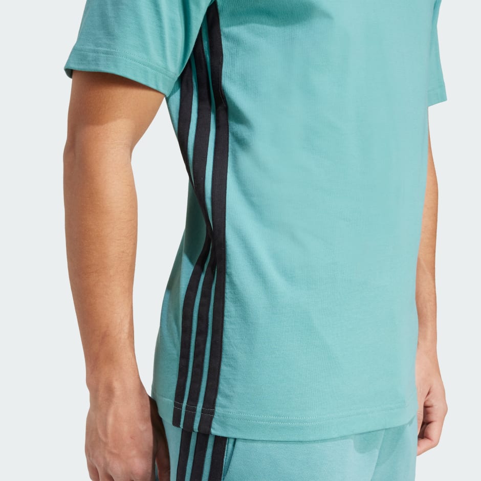 Essentials 3-Stripes Single Jersey Tee