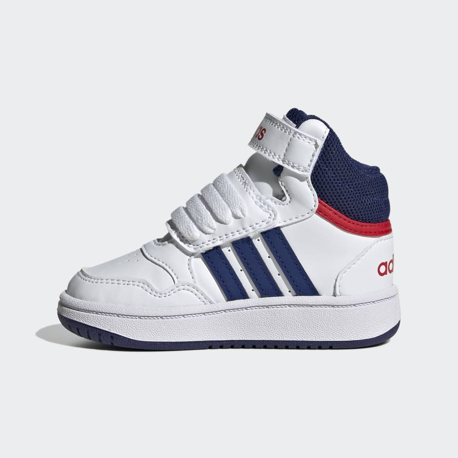 haar Pakistaans Verward zijn Kids Shoes - Hoops Mid Shoes - White | adidas Oman