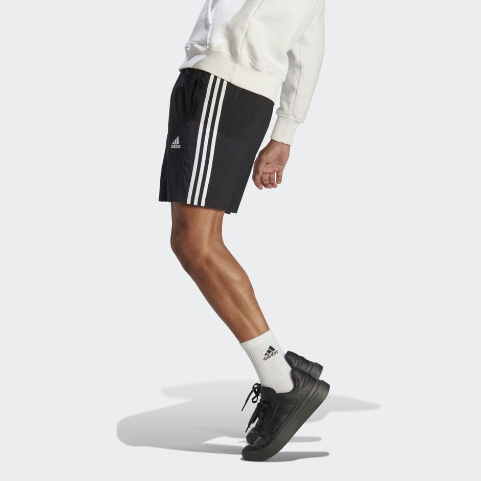 Men's Clothing - AEROREADY Essentials Chelsea 3-Stripes Shorts - Black ...
